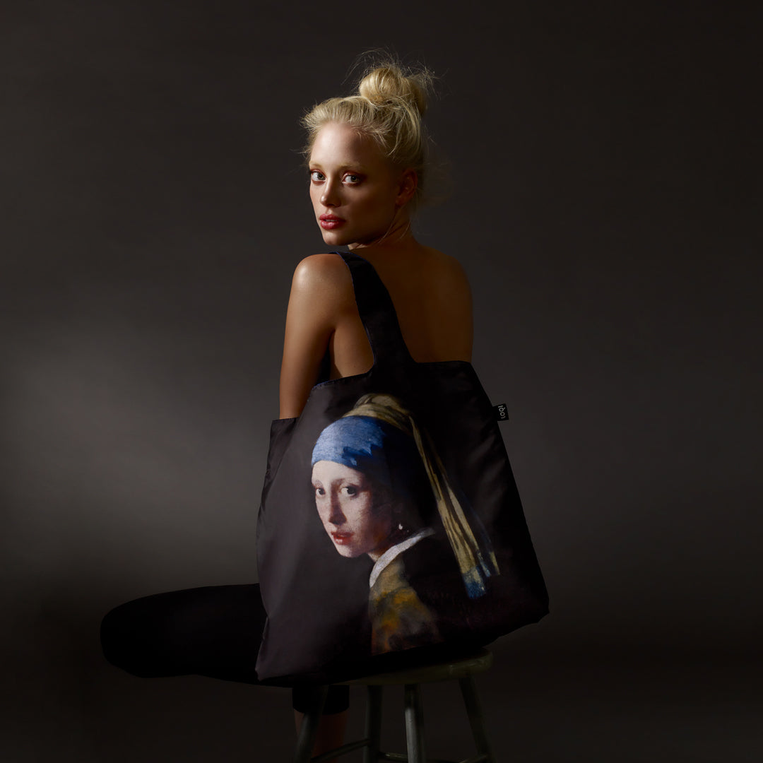 LOQI Johannes Vermeer Girl with a Pearl Earring, c.1665 Bag