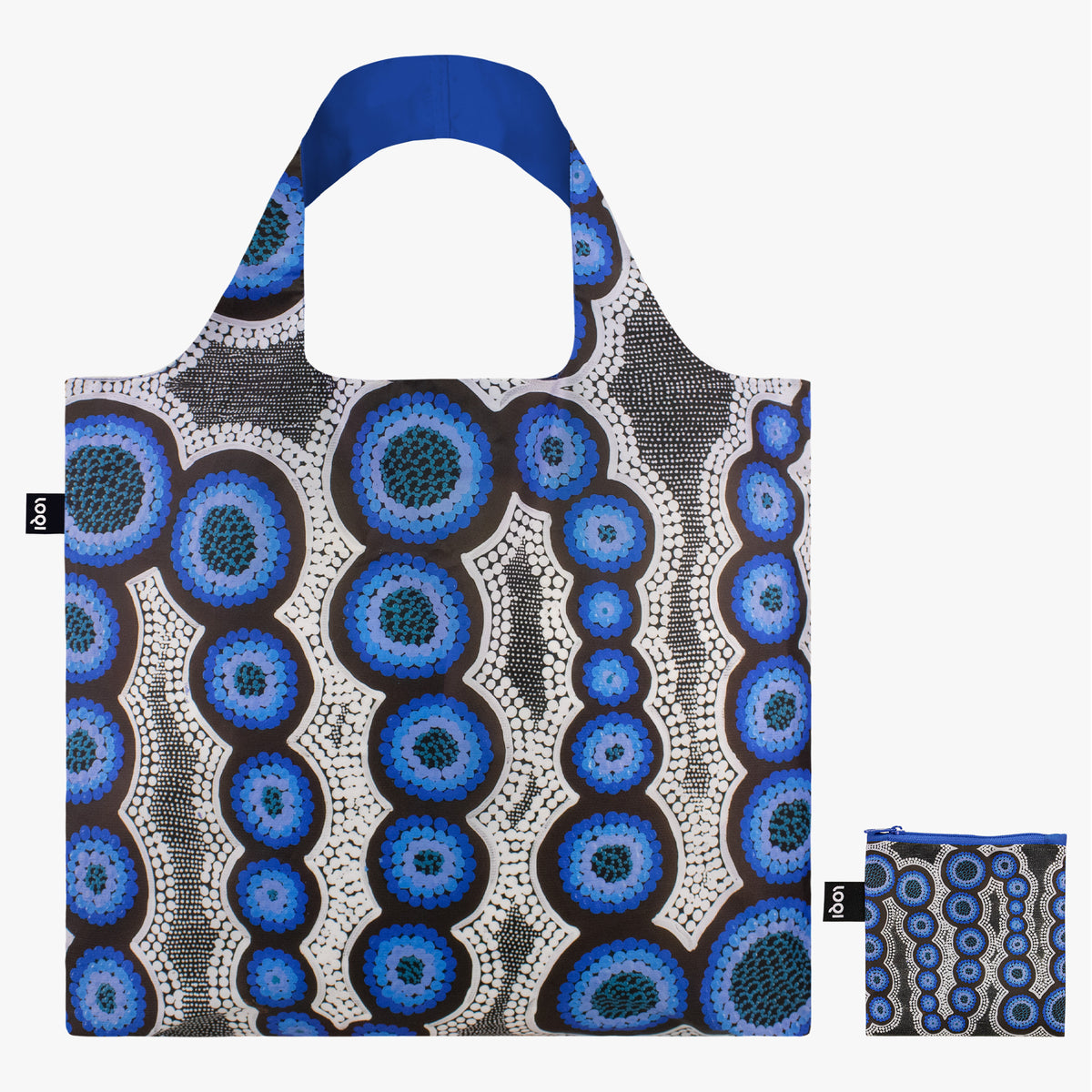 Water Dreaming Blue Recycled Bag