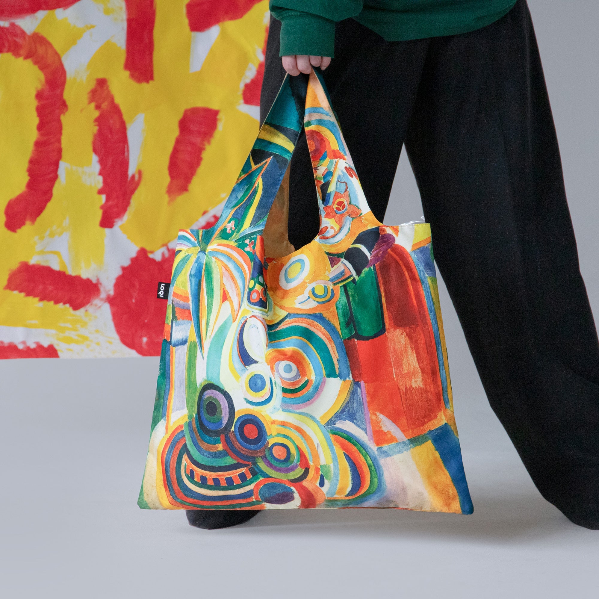 LOQI Robert Delaunay Portuguese Women Recycled Bag
