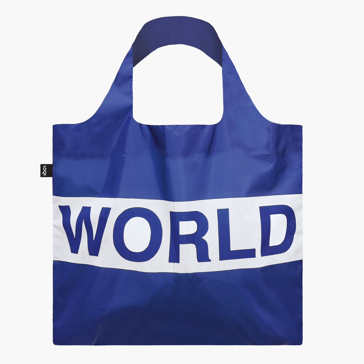 World &amp; Sign Recycled Bag