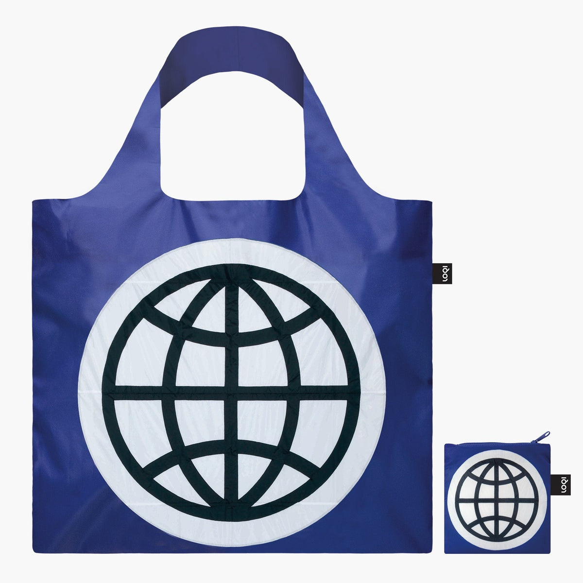 World &amp; Sign Recycled Bag