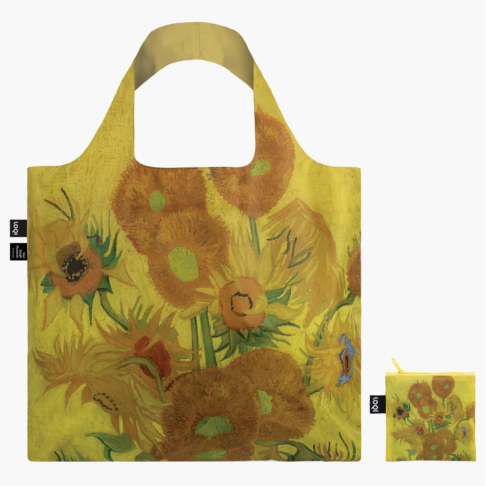 LOQI Vincent van Gogh Sunflowers Bag front